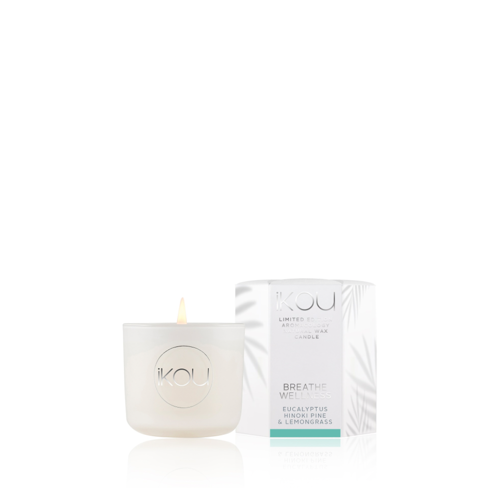 Eco-Luxury Small Candle 85g - Breathe Wellness
