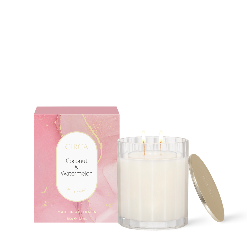 Soy Candle 350g | Coconut & Watermelon
