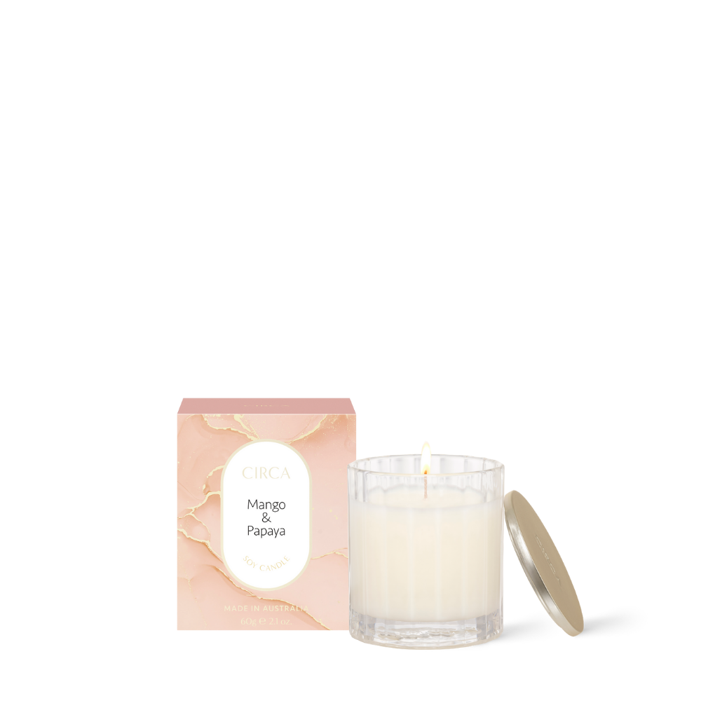 Soy Candle 60g | Mango & Papaya