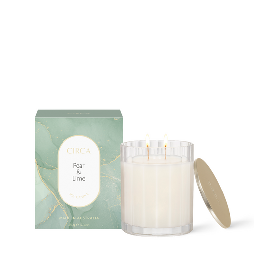 Soy Candle 350g | Pear & Lime