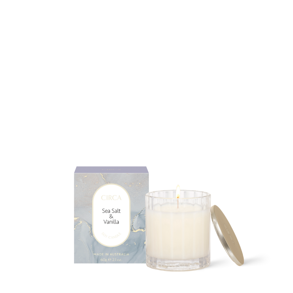 Soy Candle 60g | Sea Salt & Vanilla