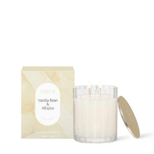 Soy Candle 350g | Vanilla Bean & All Spice