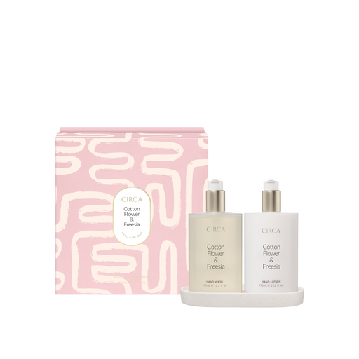Hand Care Duo Set 900ml | Cotton Flower & Freesia (Limited Edition)