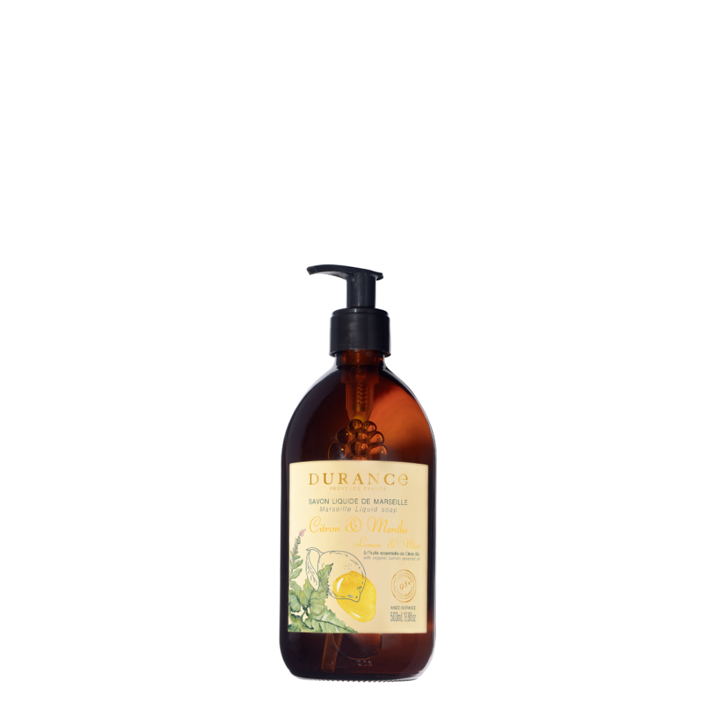 Essentials | Marseille Liquid Soap Lemon & Mint 500ml