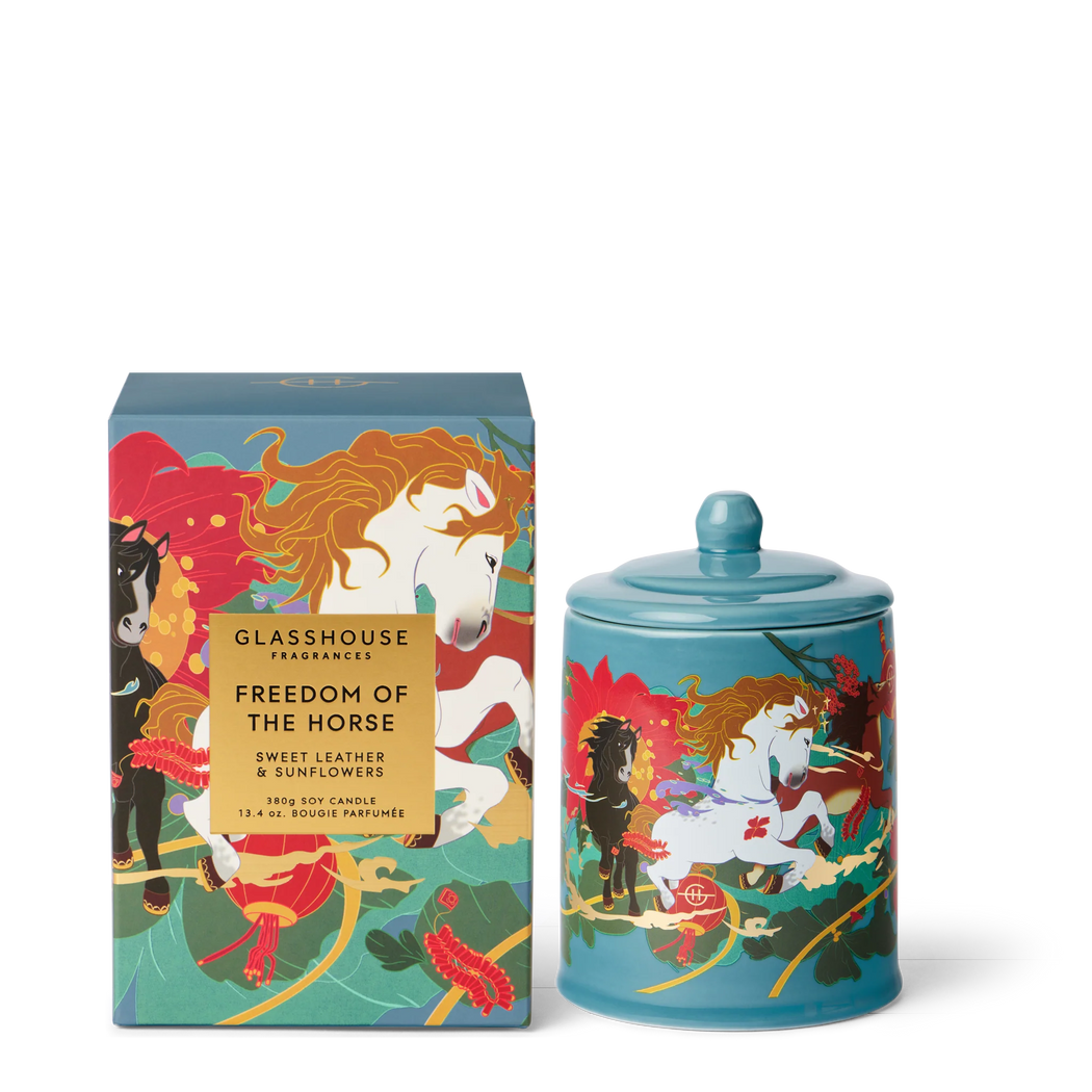 Soy Candle 380g - Freedom of Horse (Limited Edition '26)