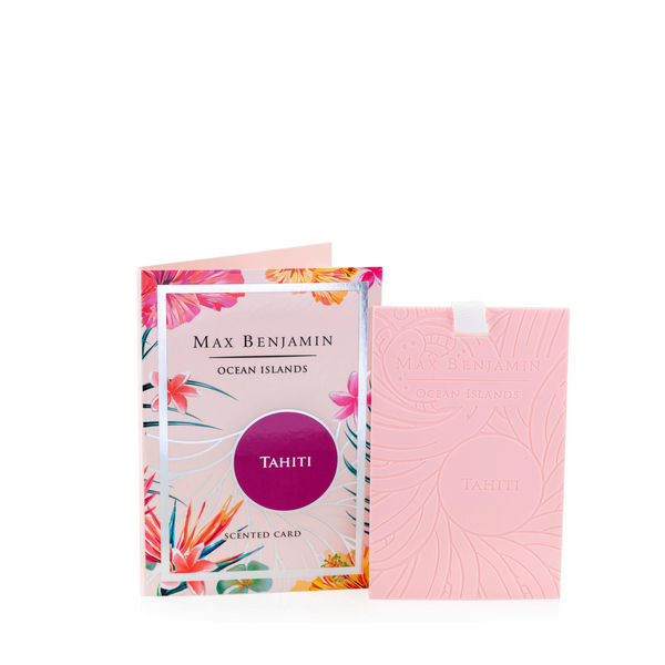 Ocean Islands Collection Scented Card - Tahiti