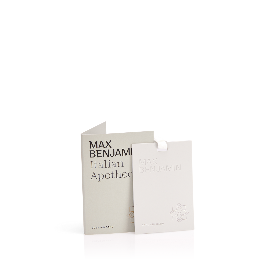 MAX BENJAMIN CLASSIC SCENTED CARD | ITALIAN APOTHECARY