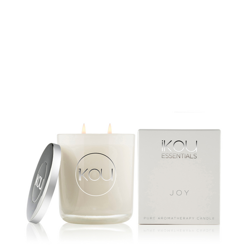 Essentials Large Glass Candle 450g - Joy