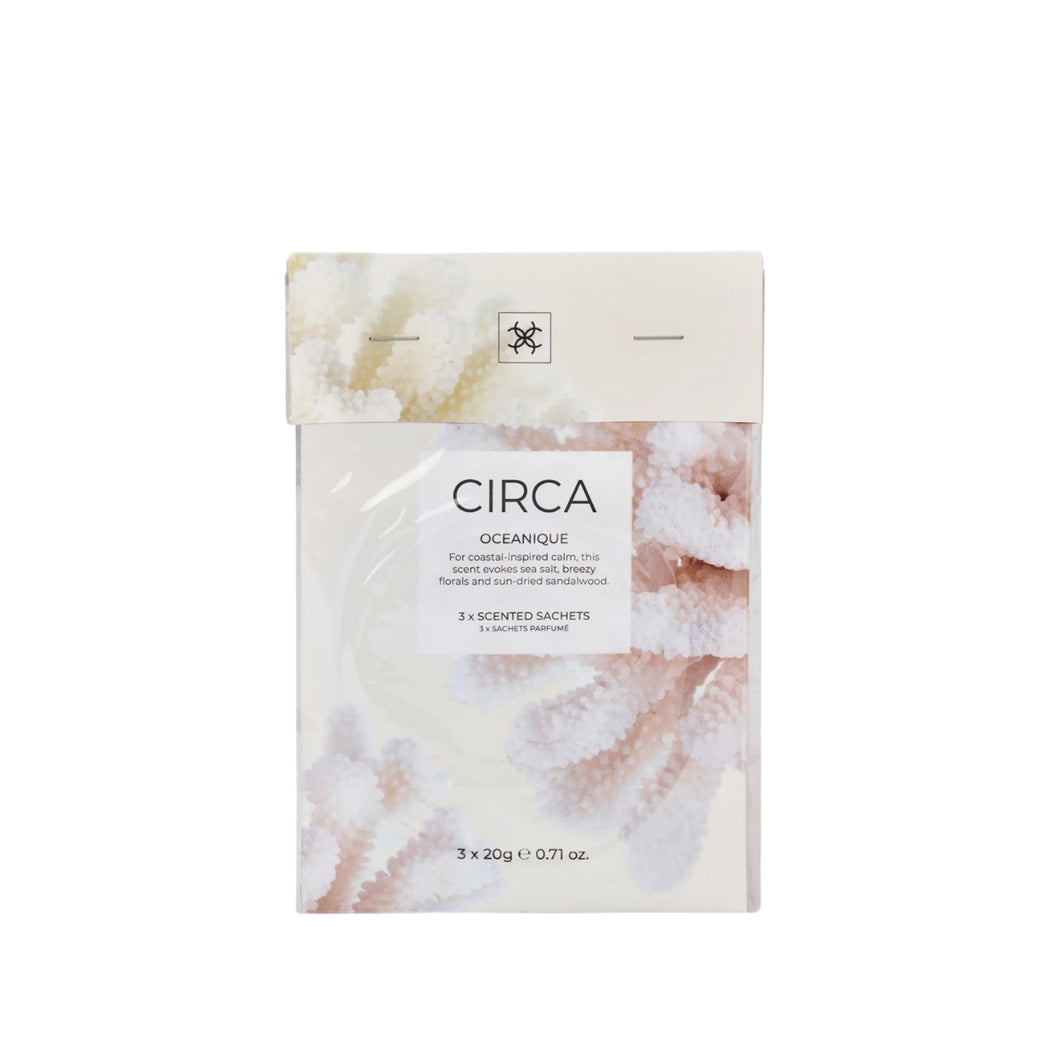Oceanique Scented Sachets 3 x 20g