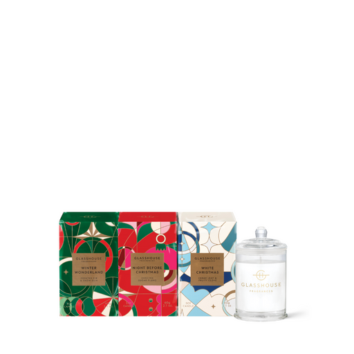 Christmas Soy Candle Trio Gift Set (Limited Edition'24)