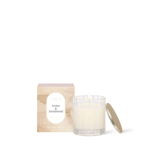 Soy Candle 60g | Amber & Sandalwood