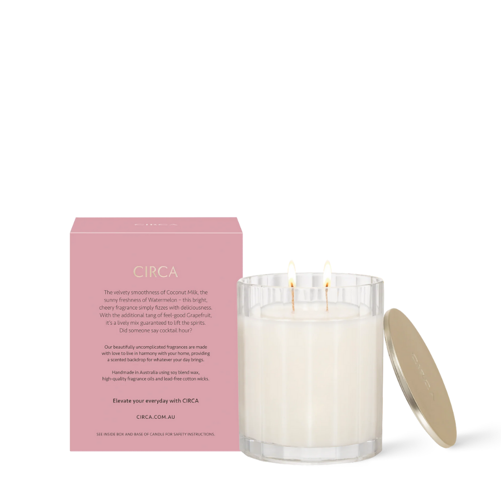 CIRCA SOY CANDLE 350G | COCONUT & WATERMELON