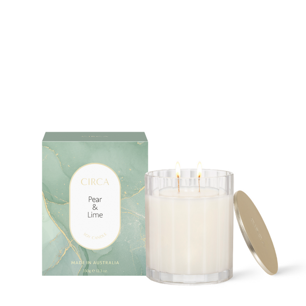Soy Candle 350g | Pear & Lime