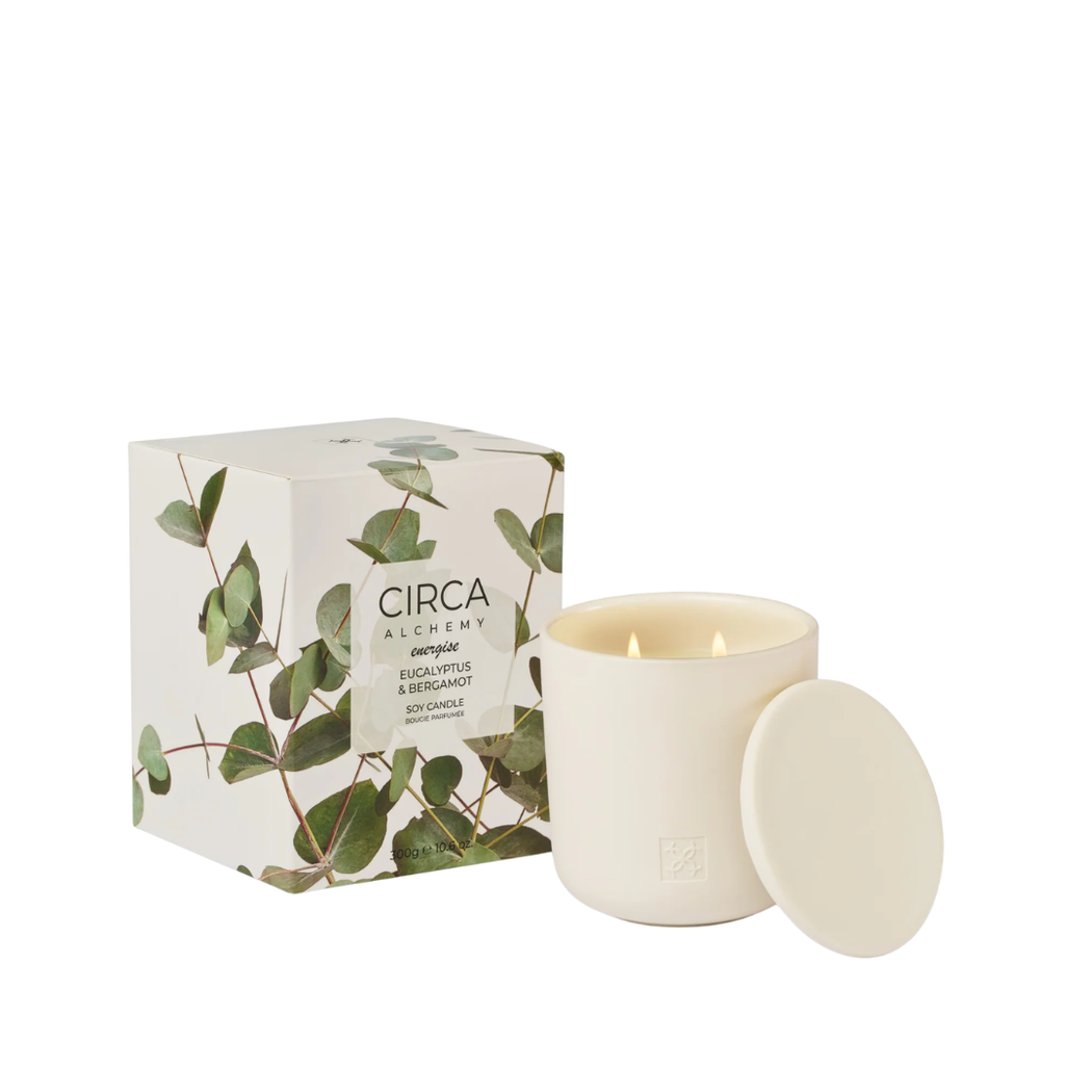 Soy Candle 300g - Alchemy Relax | Eucalyptus & Bergamot