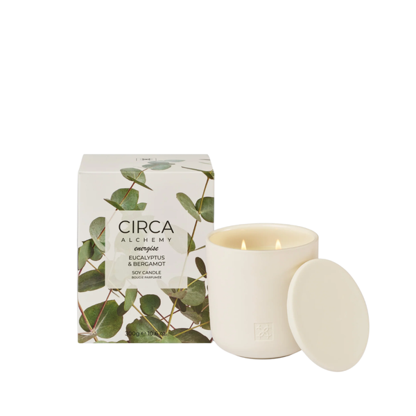 Soy Candle 300g - Alchemy Relax | Eucalyptus & Bergamot