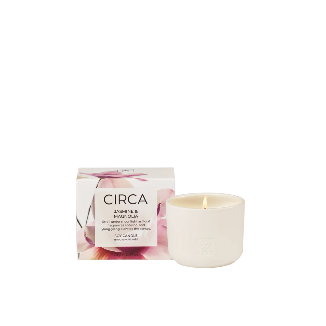 Soy Candle 70g | Jasmine & Magnolia