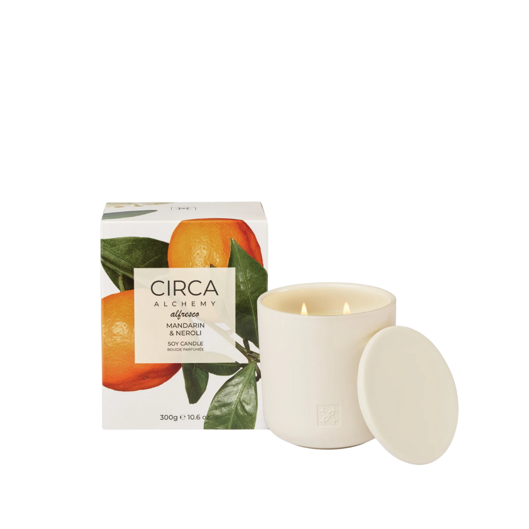 Soy Candle 300g | Mandarin & Neroli