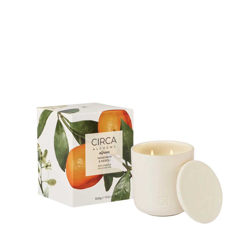 Soy Candle 300g | Mandarin & Neroli