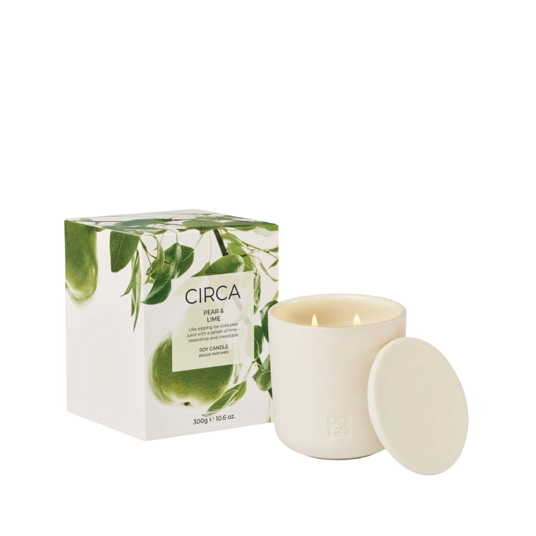 Soy Candle 300g | Pear & Lime
