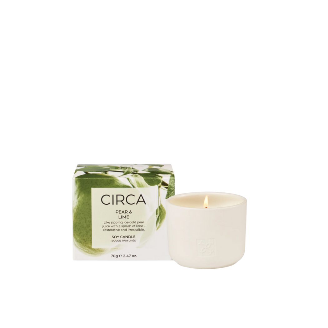 Soy Candle 70g | Pear & Lime