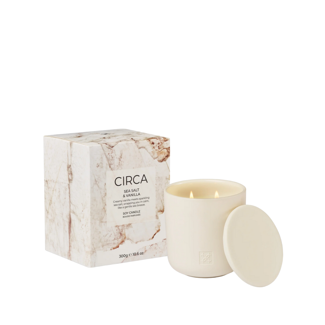 Soy Candle 300g | Seasalt & Vanilla