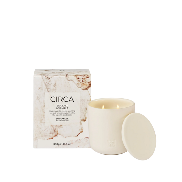 Soy Candle 300g | Seasalt & Vanilla