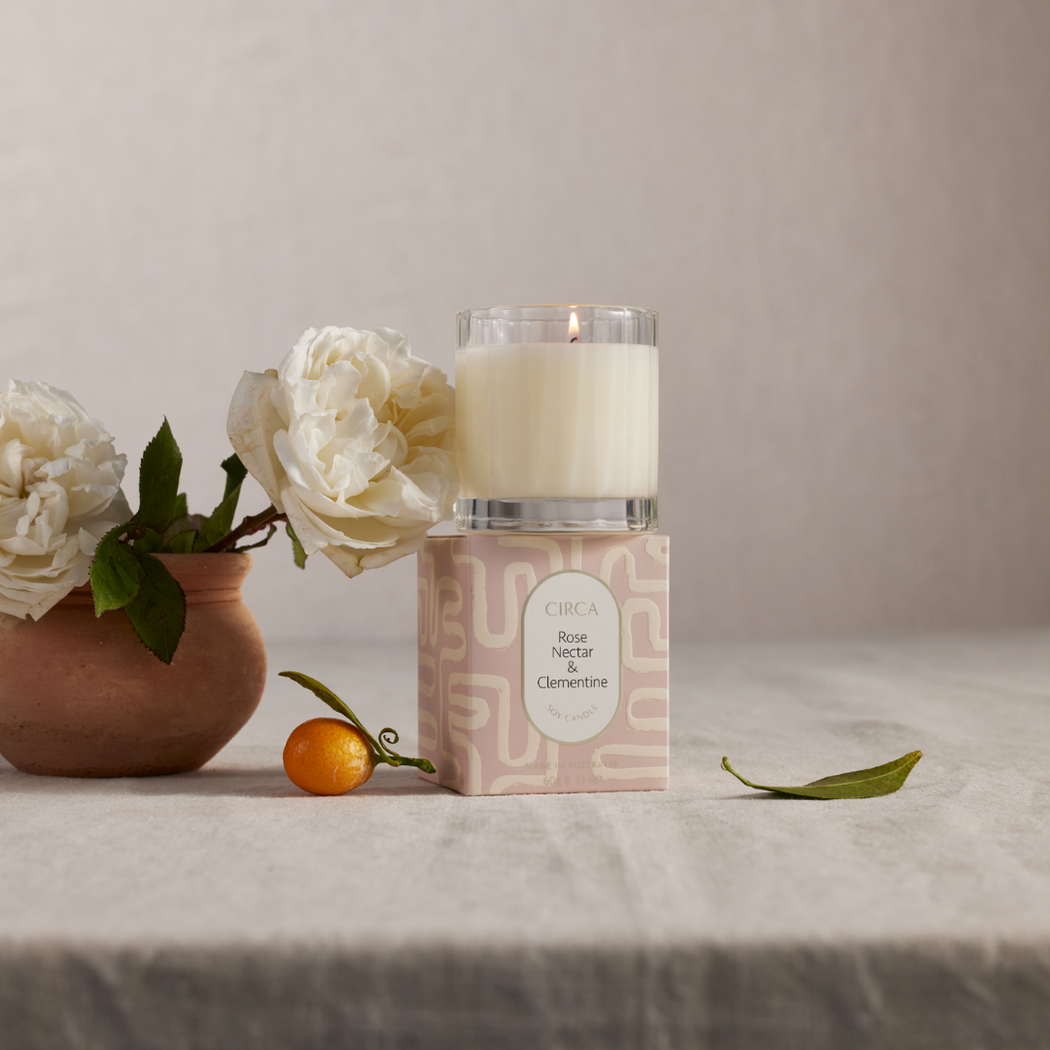 Soy Candle 60g | Rose Nectar & Clementine (Limited Edition)