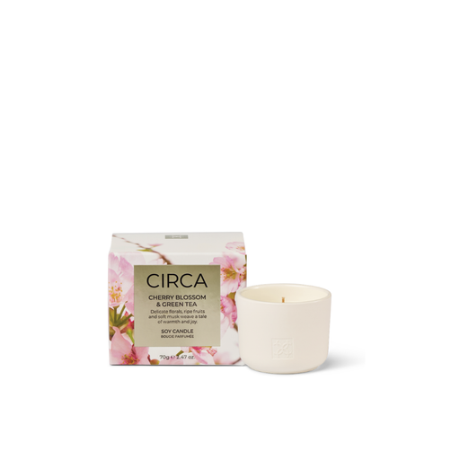 Soy Candle 70g | CherryBlossom & Green Tea - Mother's Day 2026