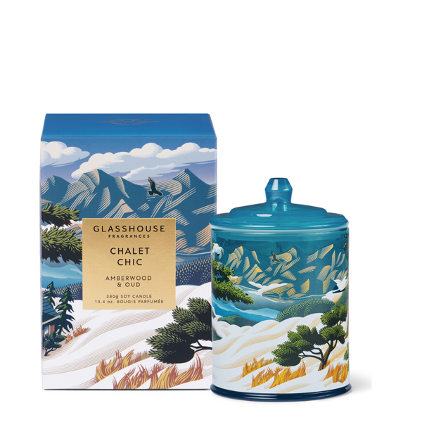 Soy Candle 380g - Chalet Chic (Limited Edition)