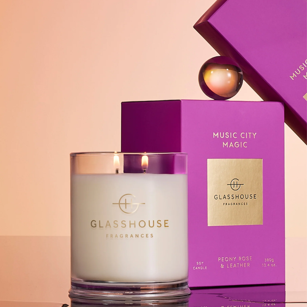 Soy Candle 380g - Music City Magic (Limited Edition)