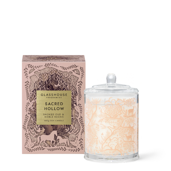 Soy Candle 380g - Sacred Hollow (Winter Edition)