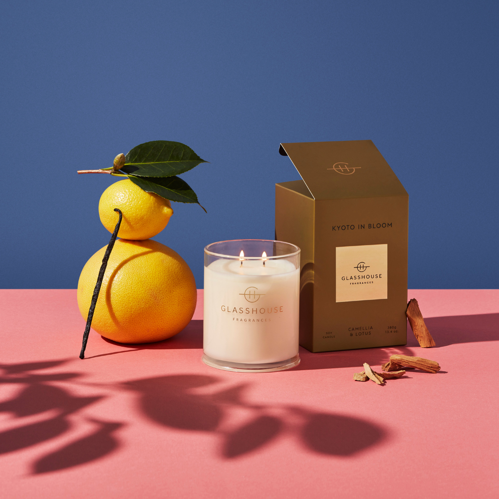 Soy Candle 380g - Kyoto In Bloom