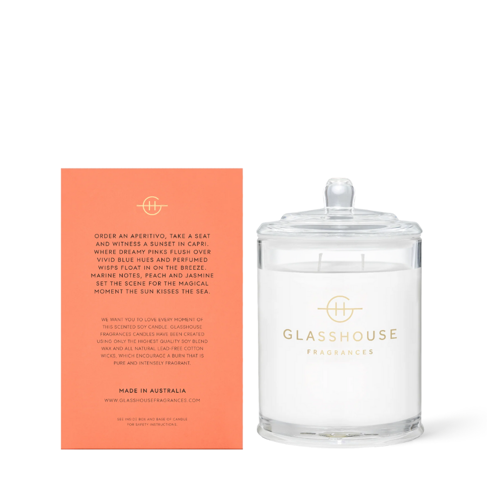Soy Candle 380g - Sunsets In Capri