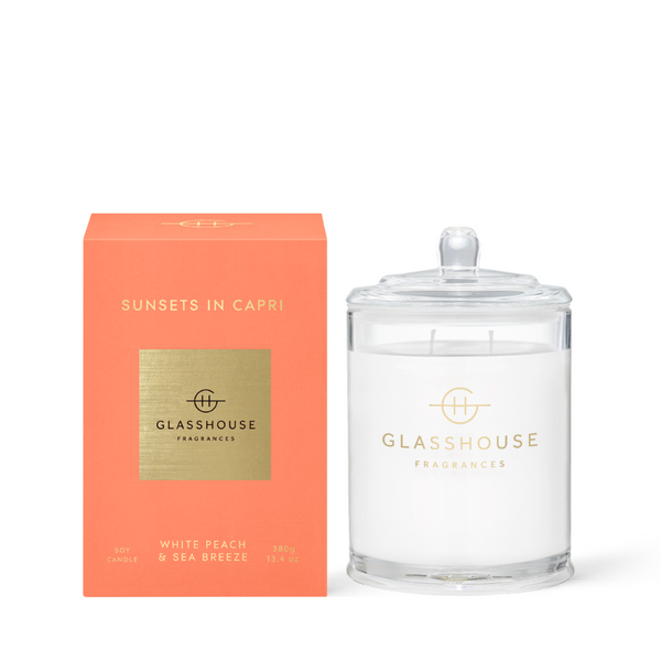 Soy Candle 380g - Sunsets In Capri