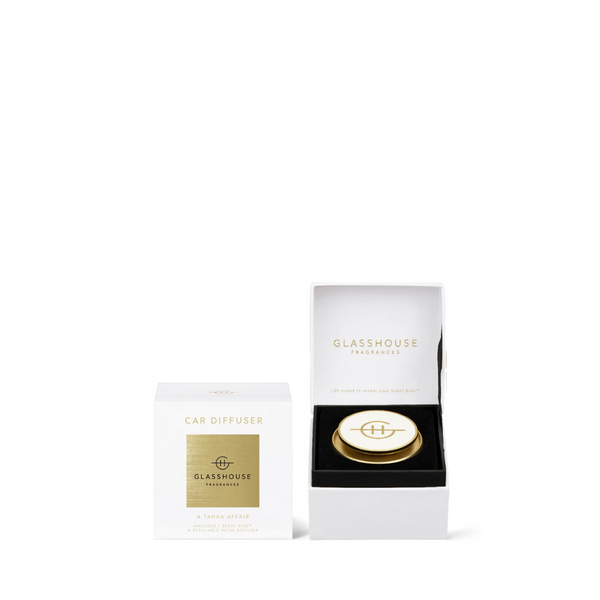 Car Diffuser (Gold) - A Tahaa Affair