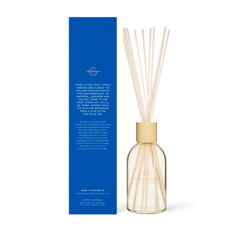 Fragrance Diffuser 250ml - Diving Into Cyprus
