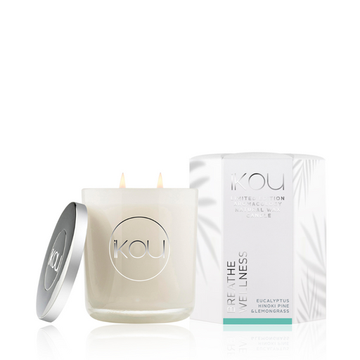Eco-Luxury Large Candle 450g - Breathe Wellness