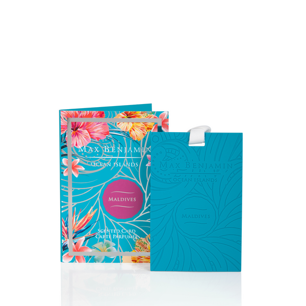 Ocean Islands Collection Scented Card - Maldives