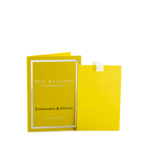 Classic Scented Card - Lemongrass & Ginger