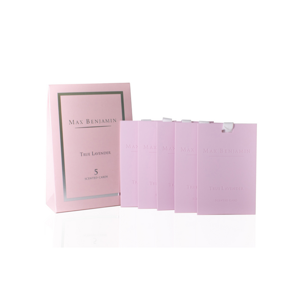 5 Scented Card Set - True Lavender