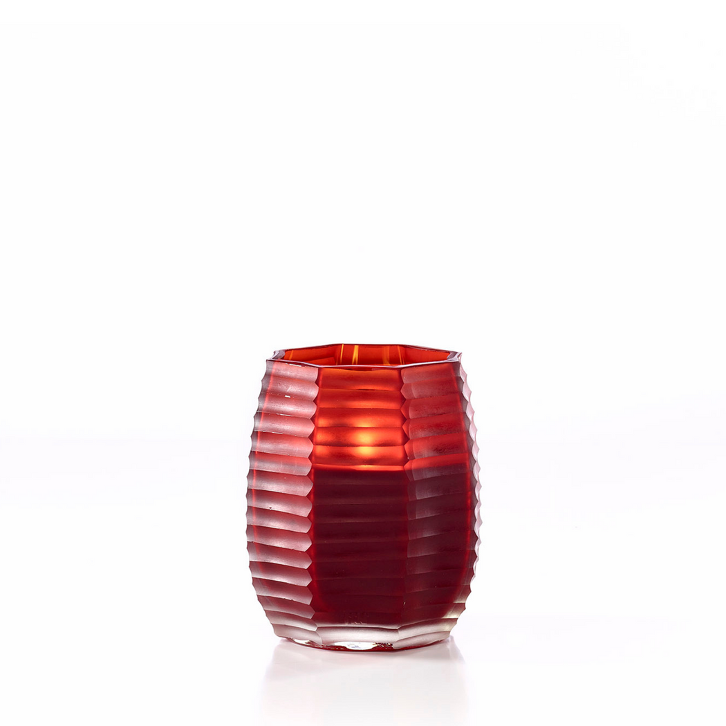 Red Cubo Candle L