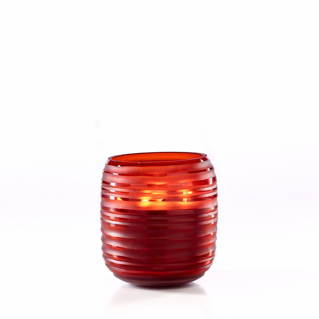 ONNO RED SPHERE L CANDLE