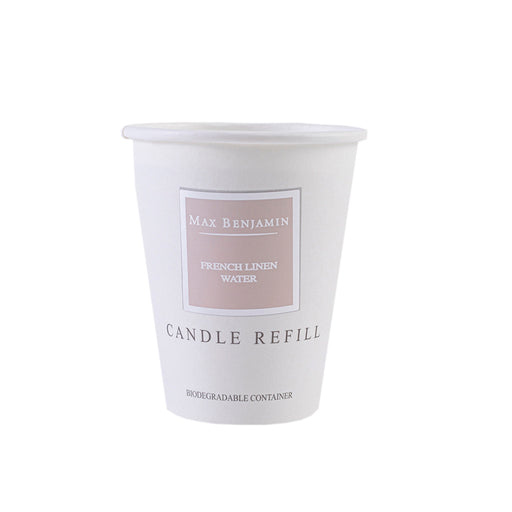 MAX BENJAMIN CLASSIC CANDLE REFILL 190G - FRENCH LINEN WATER
