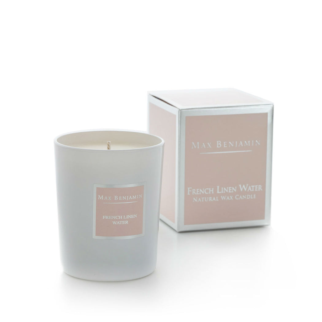 MAX BENJAMIN CLASSIC CANDLE 190G - FRENCH LINEN WATER